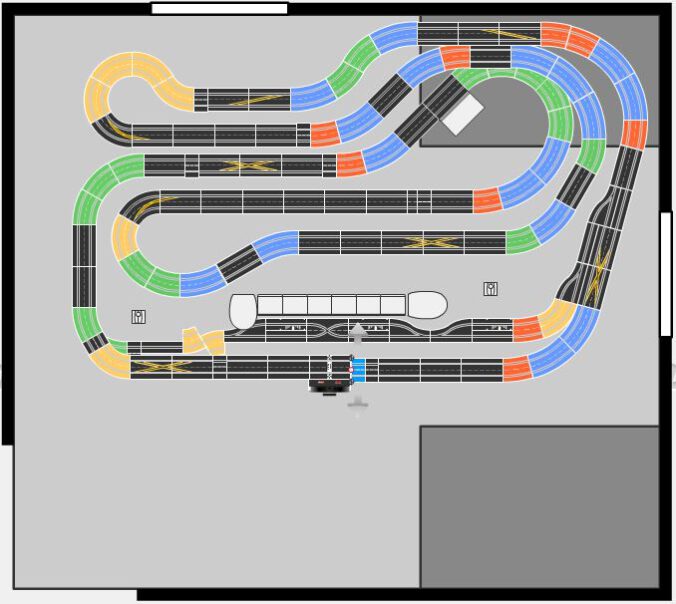 Streckenplan Stand 01/2023